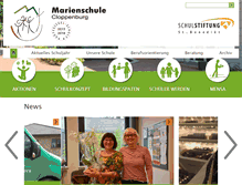 Tablet Screenshot of marienschule-ikt.de